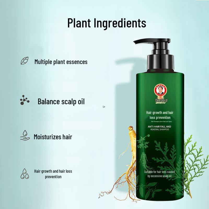 BaWang Hair Loss Control & Volumizing Set: Anti-Hair Loss Shampoo, Cypress Leaf Growth Shampoo, and Hair Mask for Men & Women.