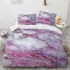 Geometric luxury honeycomb stone pattern 3D printed bedding set queen size 2/3pcs microfiber duvet cover cool style