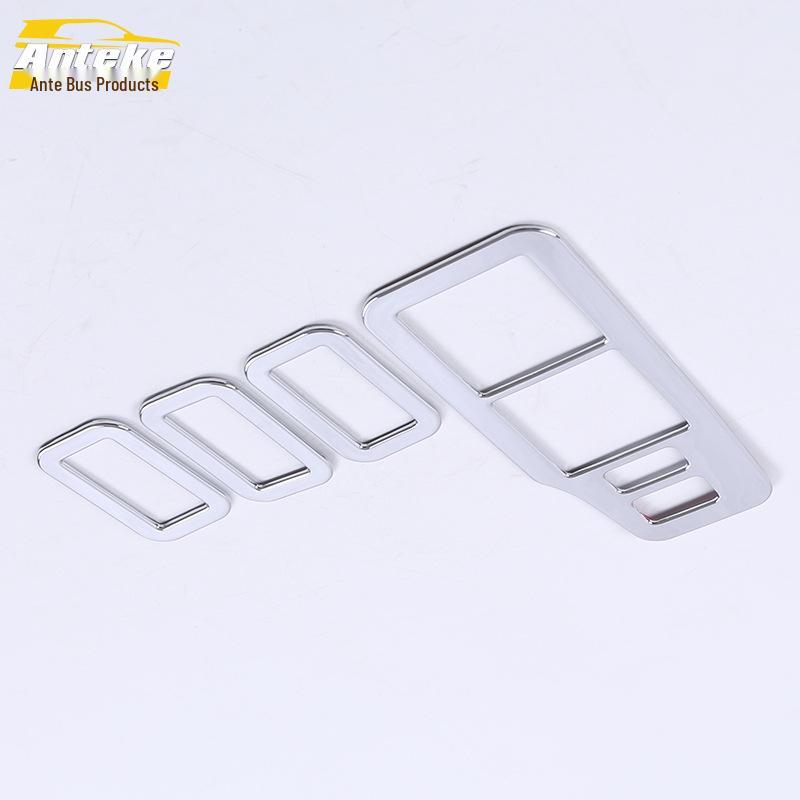 

CS35 Glass Switch Decorative Frame & Door Window Armrest Lift Button Patch - Fits 13 Models