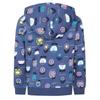 Lazy Jacks Childrens/Kids Flowers Full Zip Hoodie