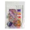 Takagi Fiber Panami Chirimen Bean Umbrella Hanging Doll Making Brings Good LH424 Kit, Fortune, Red,
