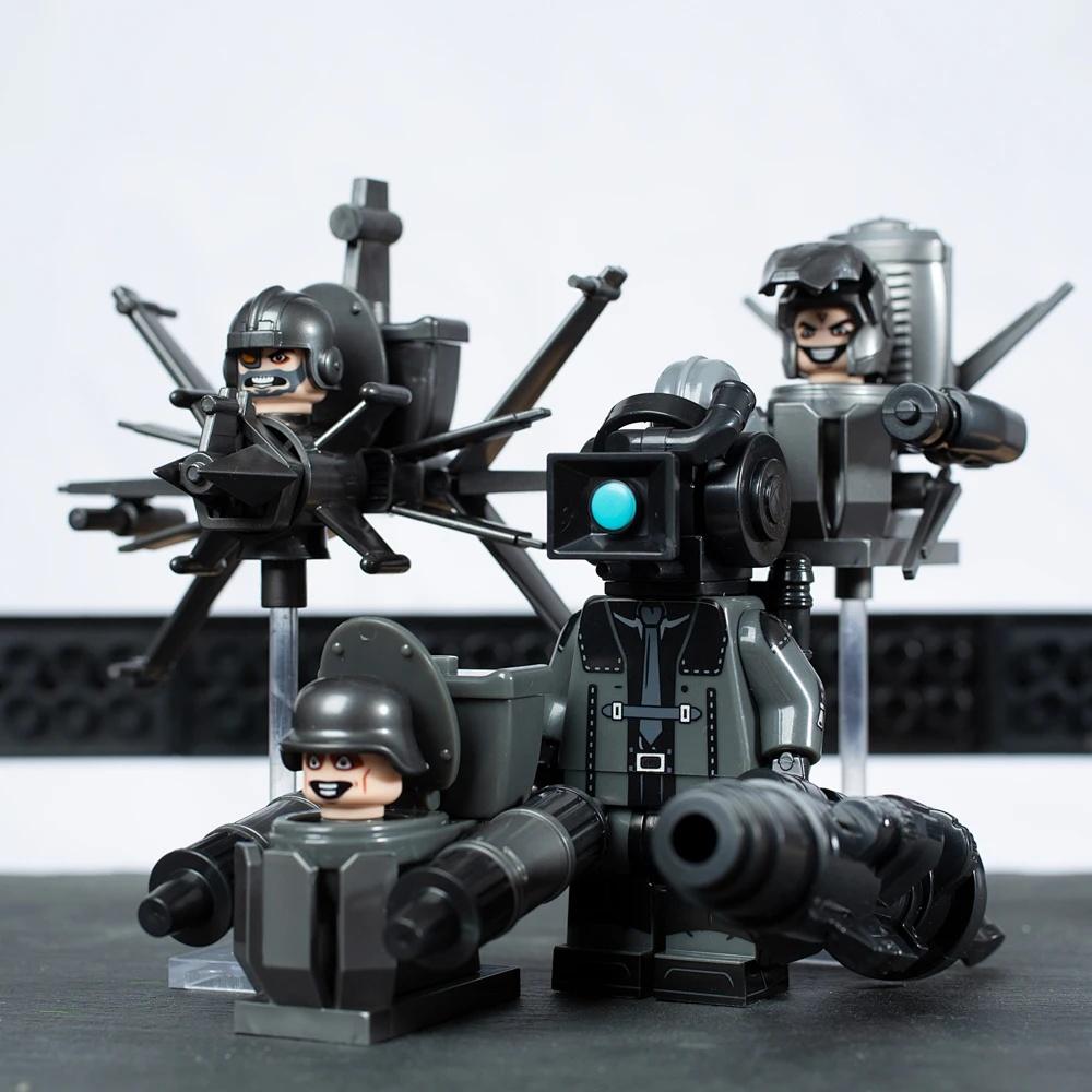 TV Man Toilet Man Assembly Building Blocks Toys