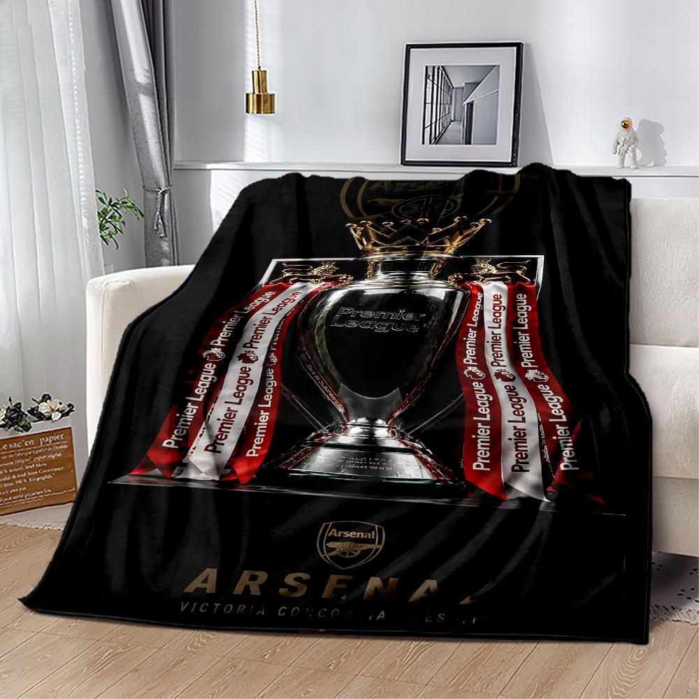 Arsenal Blanket Soft Warm Cozy Perfect for Bed Chair Office Chair All-Season Use Modern Style Best Holiday Gift for Friends Family