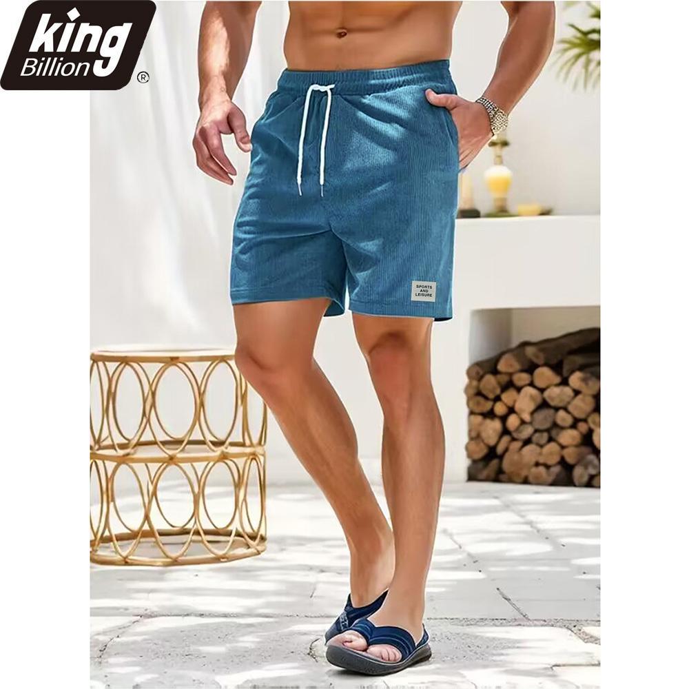 Sommer Shorts Herren Boardshorts Cord Workout Hose Bequeme Elastische Sport Kurze Hosen Männliche Einfarbige Jogginghose