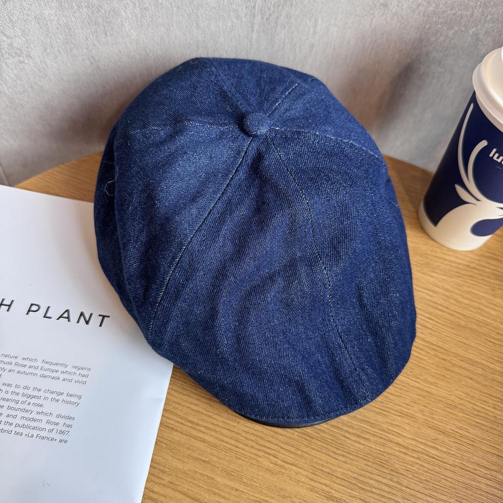 Denim Cotton Baseball Cap With Sun Protection Breathability For Casual Wear