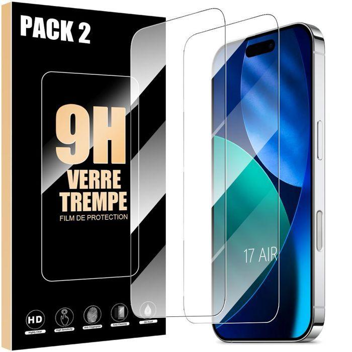 Verre Trempé pour iPhone Air - BOOLING - Transparent 9H Antichoc Anti-Rayures