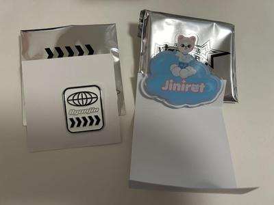 [USED] Stray Kids Sukizu Name Badge Hyunjin Ginilet Name Badge