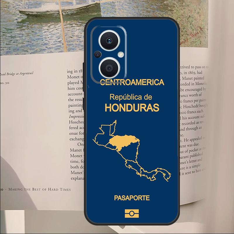 Honduras Flag Cover For OPPO Reno 14F 11F 12F 13F 10 11 12 13 14 Pro 7 8 Lite OPPO Find X6 X8 X9 Pro Case