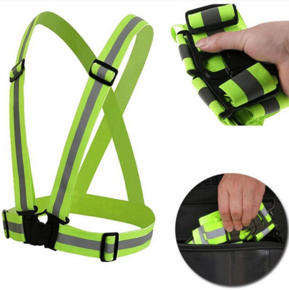 Breathable Traffic Night Work Security Running Cycling Safety Reflective Vest High Visibility Reflective Safety Jacket