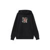 Undefeated X Jordan Brand Capsule Collection Logo Print Hoodie With Drawstring Men Hoodie Black DX4300-010