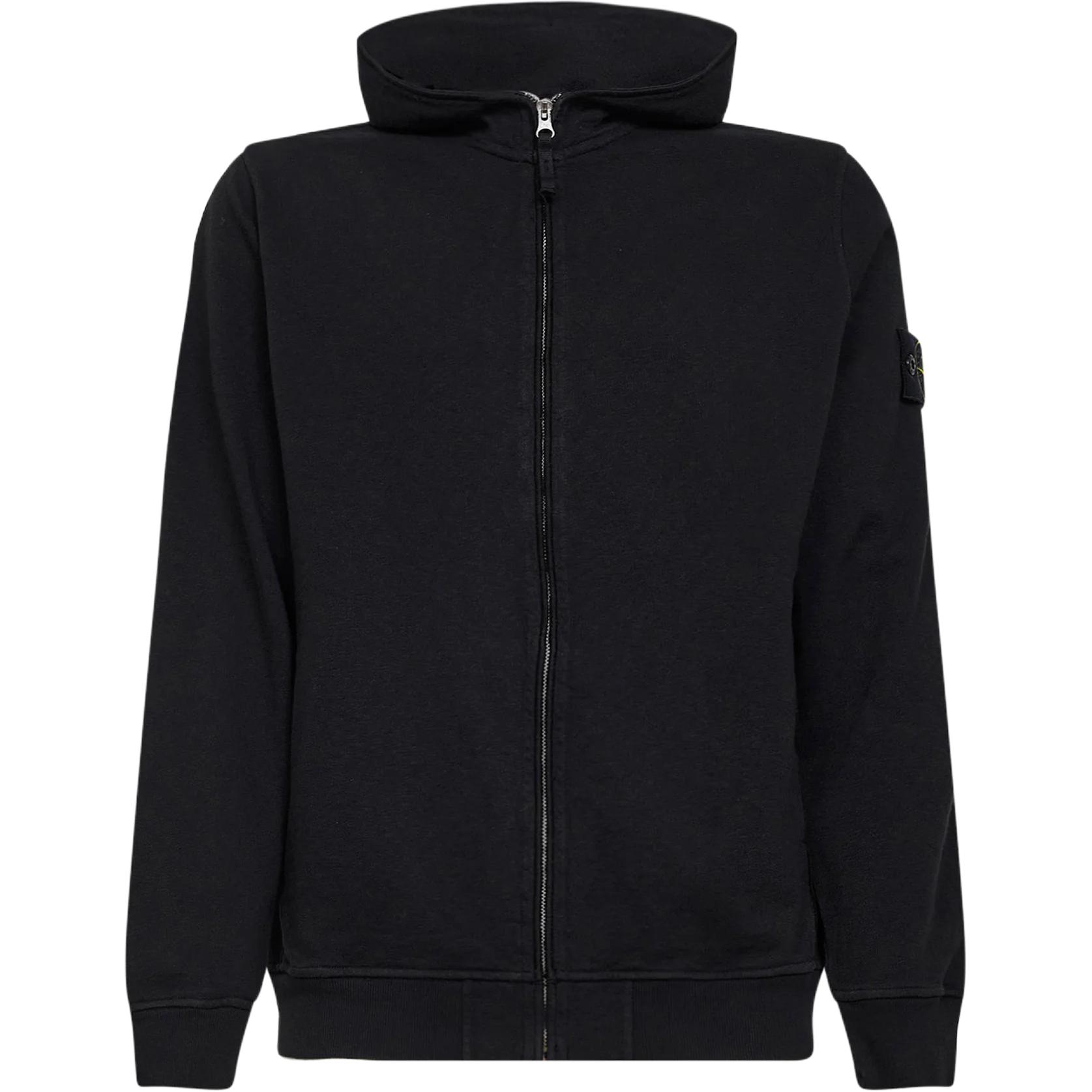 Stone Island Hoodie met Rit Lange Mouwen Logo Sweatshirt Heren sweatshirts L1S156100032S0060-V0029 XL