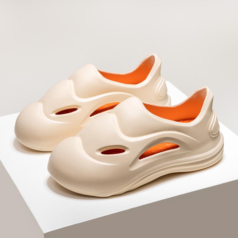 Fashion New Couple's Slippers Non-Slip Light Home Shoes for Men and Women Soft Comfort Beach Shoes Outdoor Waterproof Shoe Mens Slipper