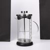 Heat-Resistant French Press Coffee & Tea Maker with Bamboo Handle and Stainless Steel Filter