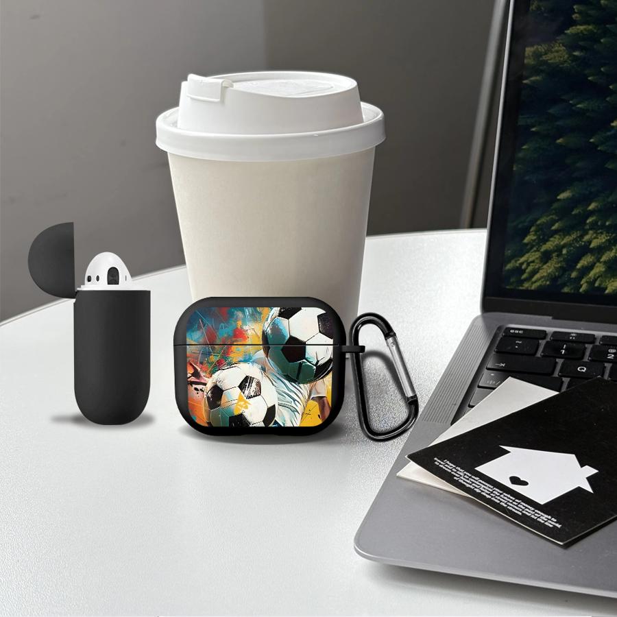 Kopfhörer Hüllen Abdeckung Case Für Airpods Pro 4 2 1 Pro2 Pro3 3 Fußballspiele