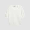 Broadcast Women's Hollow-Out Knit Ice Silk Short Sleeve T-Shirt