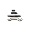 0-4"/0.01Mm Premium Outside Micrometer Set Machinist Tool Precision Carbide Tips