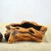 Home Decoration Imitation Wood Flowerpot Cement Pile Log Planter  Gardening