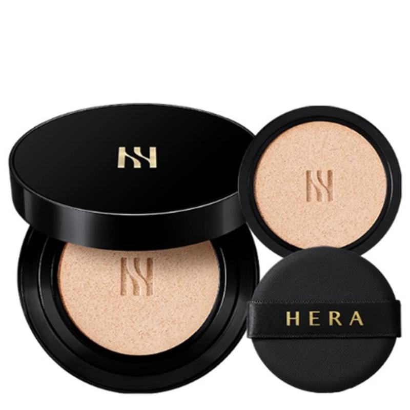 Hera Black Cushion Foundation Duo 17N1 Ivory SPF34/PA++15g+15g Refill Korean Luxe Brand Store