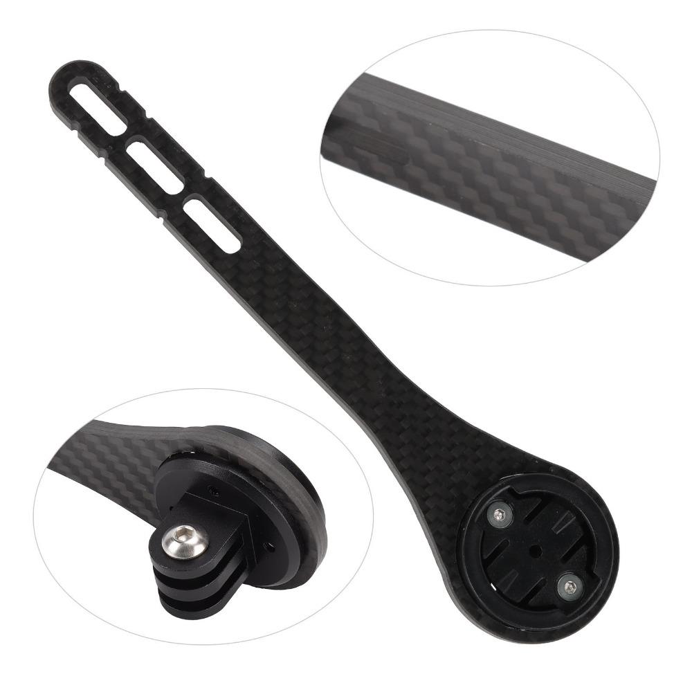 Black Bike Out Front Computer Mount for Garmin/Wahoo/ for Bryton/for Cateye