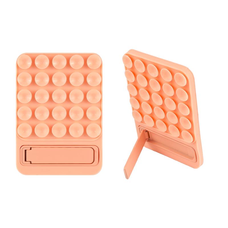 Silicone Anti-Slip Suction Cup Holder for Glass and Desktop
