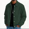 2025 Men's Woolen Lightweight Luxury Business Trendy Loose Jacket Coat for Spring/Autumn
