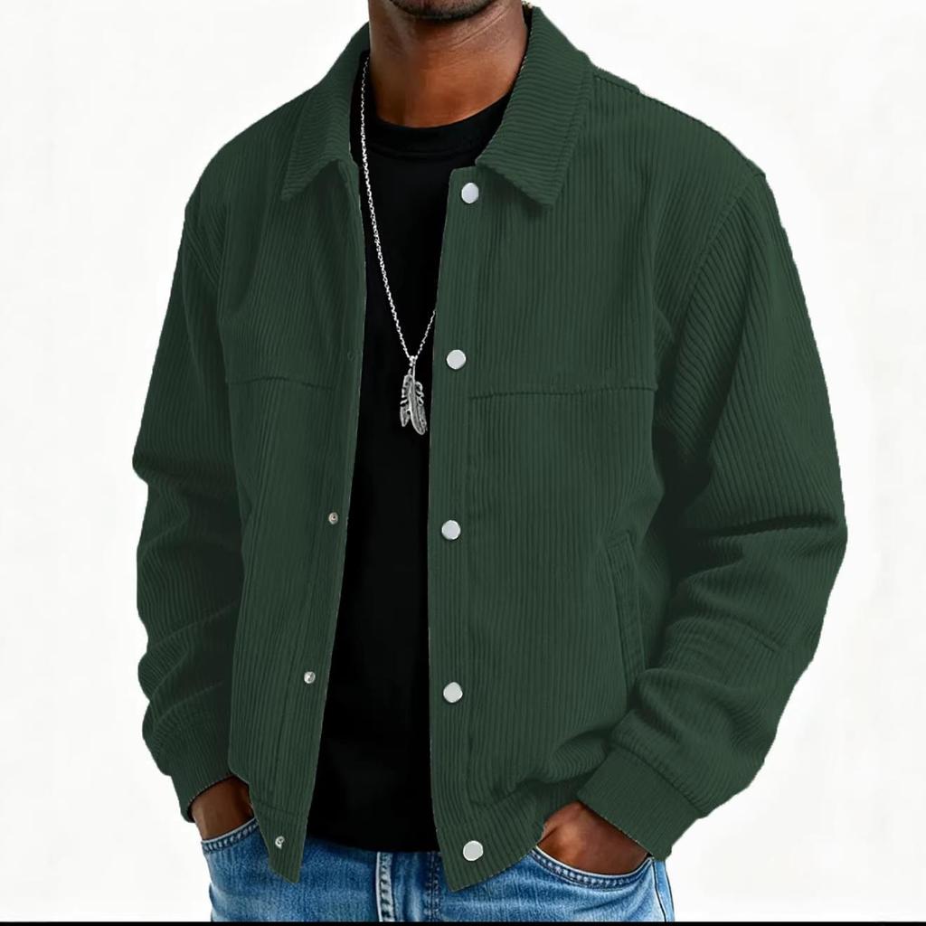 2025 Men's Woolen Lightweight Luxury Business Trendy Loose Jacket Coat for Spring/Autumn