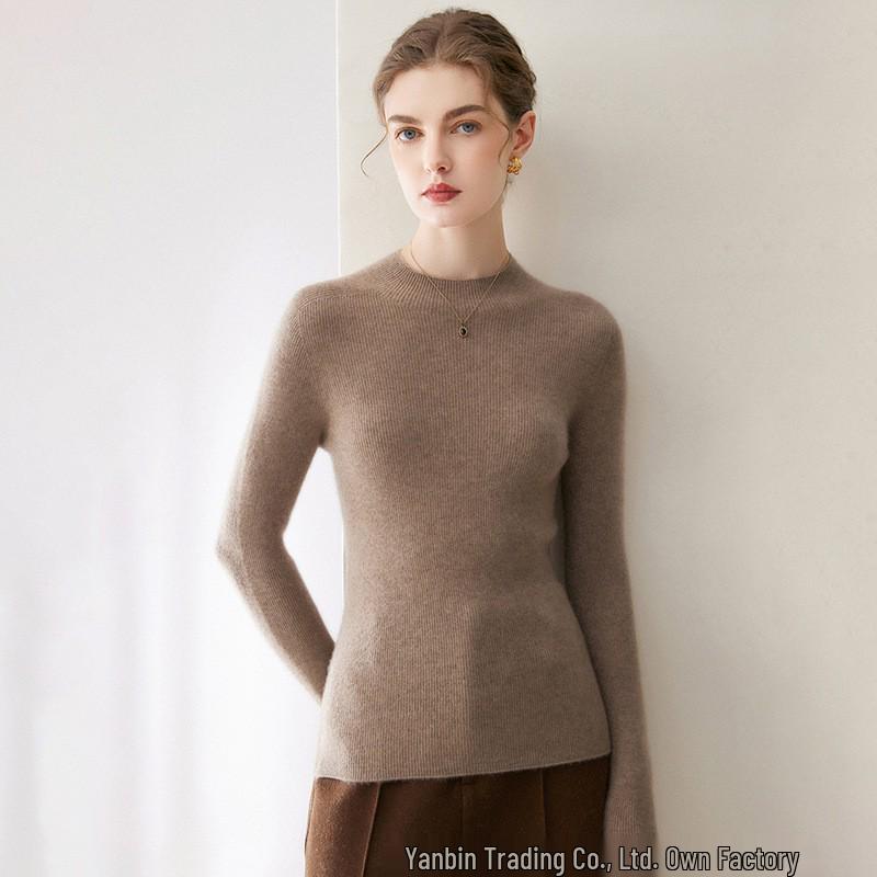 Women's Pure Cashmere Slimming Knitwear Warm Top
