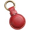 [smasol] Echtes Leder AirTag Halter Abdeckung für LIXIL Tag Schlüsselanhänger, QuickPay Coin kompatibel, edy Coin kompatibel, Rakuten edy Echtlederhülle