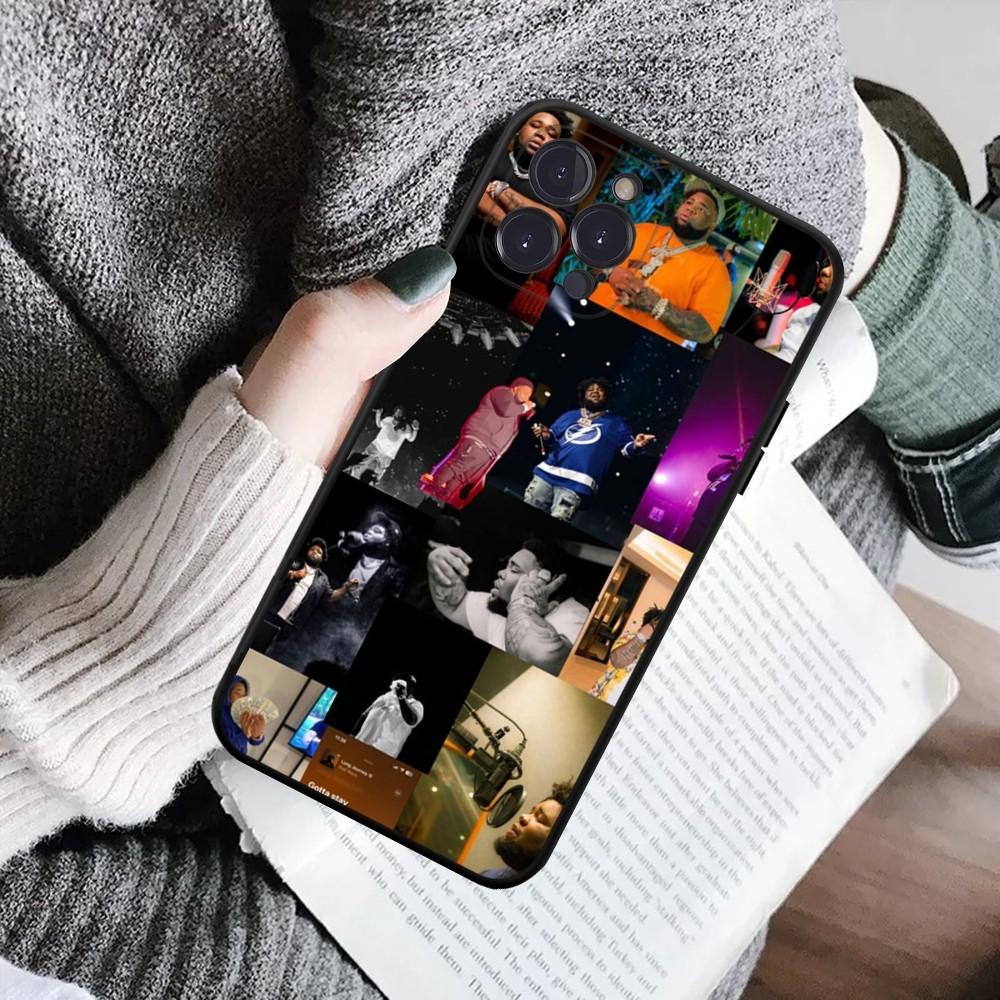 Rod Wave Rapper Cool Man Phone Case For IPhone 16 15 8 7 6 6S Plus X SE XR XS 14 11 12 13 Mini Pro Max Mobile Case