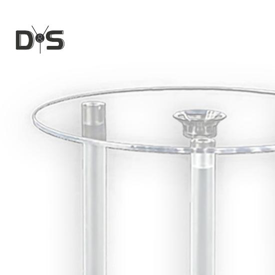 1 Set Waterproof Cake Support Bars Smooth Edges Practical 4 Cake Bases 12 Cake Piling Supports