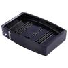 Black Bathroom Decor Set Resin High-Gloss Bathroom Organizer Set Countertop Bath Set  Guest Bath