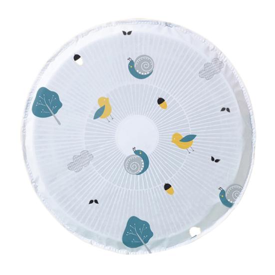 Translucent Electric Fan Cover Foldable PEVA Saving Space Electric Fan Storage Bag for Child