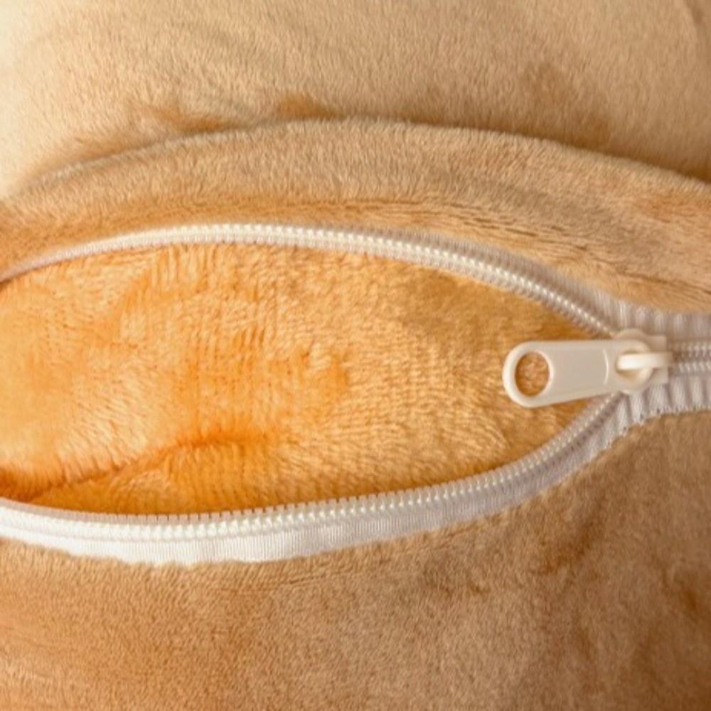 Air Conditioning Blanket Plush Pillow Blanket 3-in-1 Warm Blanket Cartoon Hand Warmer  Travel