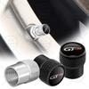 Set da 4 Pezzi Tappi Valvola Ruota Auto Metallo Stelo Copertura Antipolvere Emblema GT Per GT 308 508 3008 5008 2008