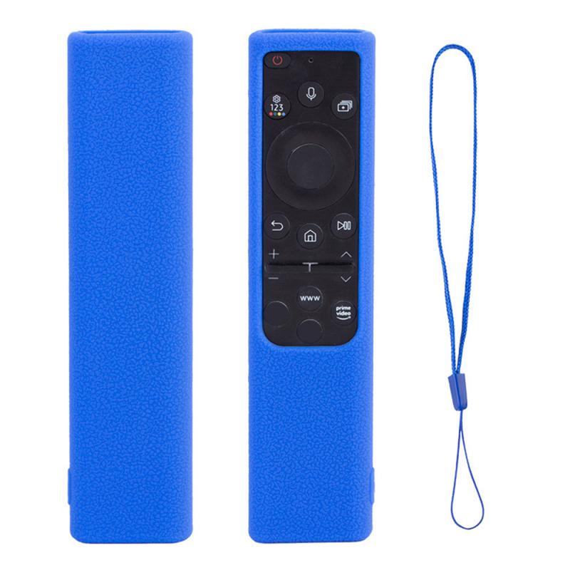 Weiche Fernbedienungshülle Silikon Leuchtender Fernbedienungsschutz Stoßfest für Samsung Solar-Fernbedienung BN59-01385 und 01358D