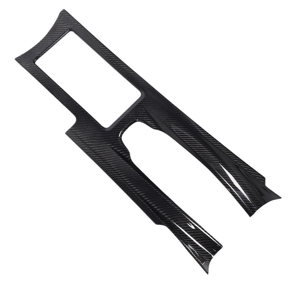 Center Control Panel Frame Decorative Sticker Carbon Fiber Interior Gear Shifter Trim Accessories Fit for GTR R35