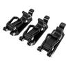 6pcs Roof Rack Shovel Mount Heavy Duty Metal Rubber Clamp Mounting Bracket Kit for Car Truck SUV ATV RV Boat Garage