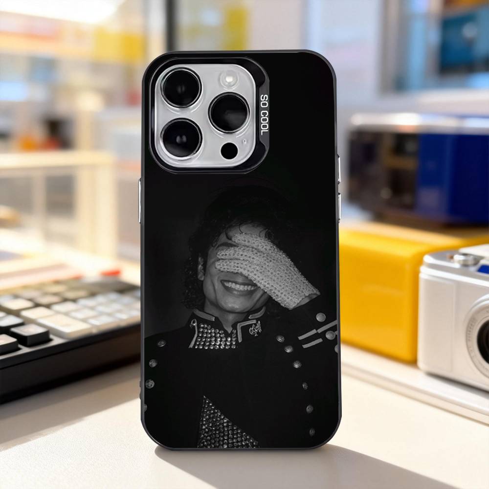 

Michael Singer J-Jackson Cool Phone Case For iPhone 17,16,15,14,13,12,11,Pro,XS,Max,Plus,Mini,SE4,E IMD Matte Black iPhone17