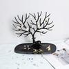 Black White Pink Rose Red Deer Earrings Necklace Ring Pendant Bracelet Jewelry Cases&Display Stand Tray Tree Storage Holder Rack