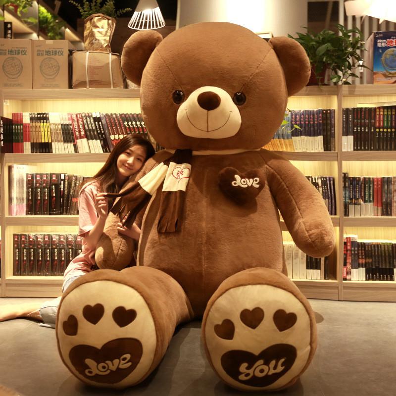 Teddy Bear Plush Doll Rose Velvet Ce Certified Giant Gift For Girlfriend Decor