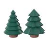 Yousheng Christmas Tree Ornament, One-Piece Molding Piggy Bank with Hidden Money Storage Function, Decorative Holiday Desktop Decoration