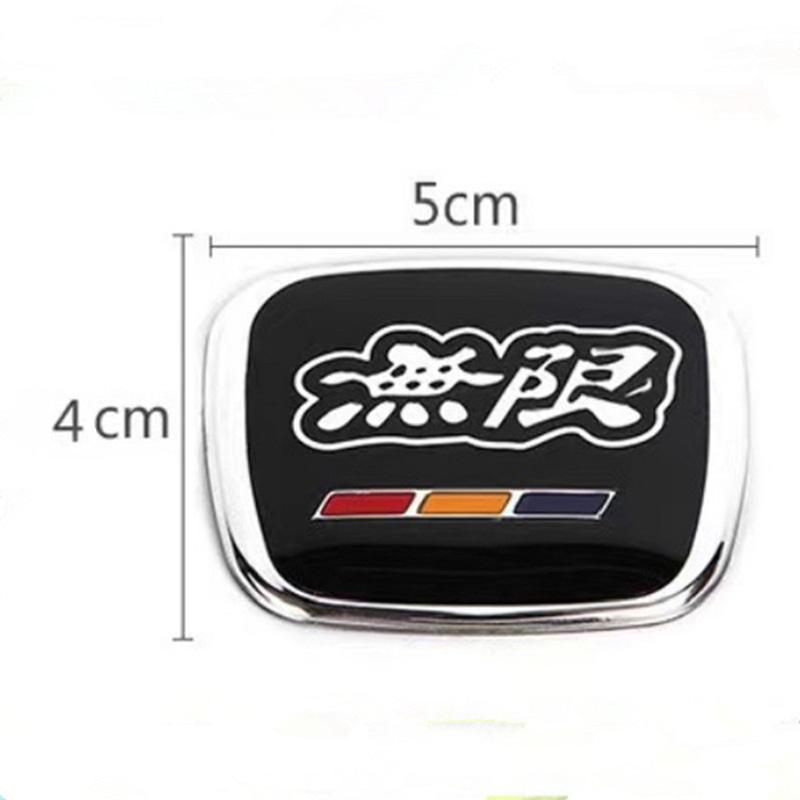 Car Steering Wheel Emblem Sticker Accessories For Honda Mugen Civic Accord City CRV Jade Fit Odyssey Hybrid Insight HRV Pilot Aiz256