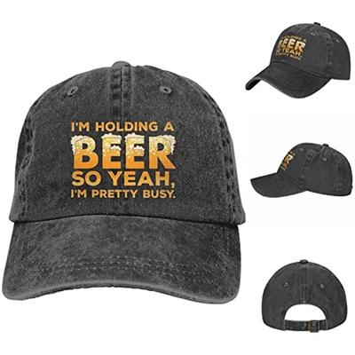 Baseballkappe Cowboyhut Verstellbar Vintage Lustig Schirmmützen für Damen Herren Outdoor Sport Truckerhüte