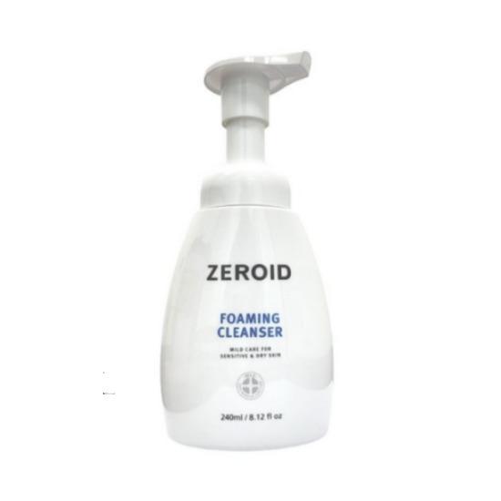ZEROID Foaming Cleanser Gentle Hydrating Face Wash 240ml
