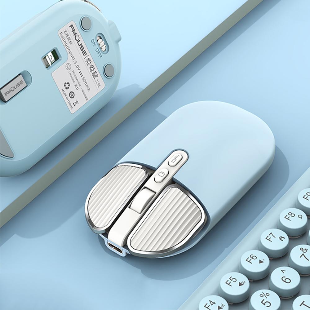 M203 Bluetooth 2.4G Wireless Dual Mode Rechargeable Mouse Optical USB Mice for PC/Mac/Laptop/IPad/Phone /Notebook/Android Tablet