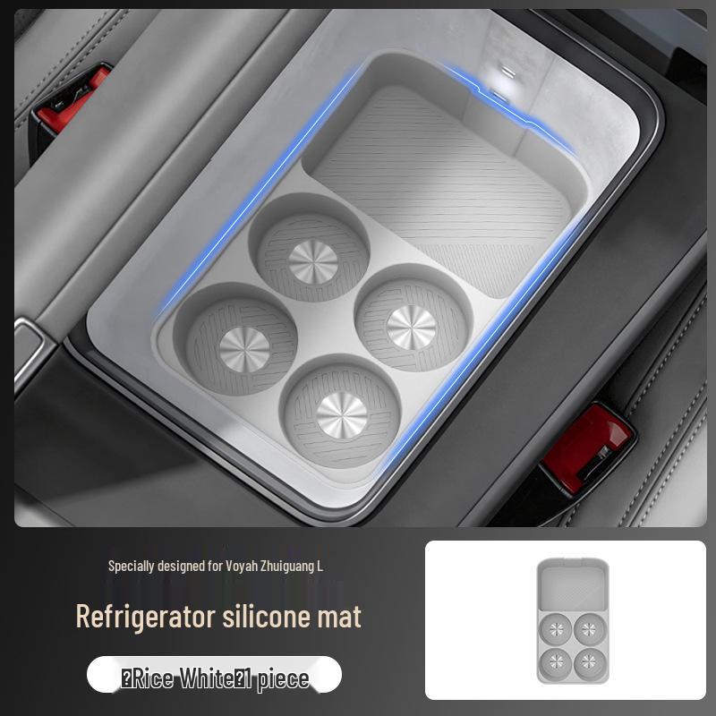 Silicone Car Cup Holder Mat for Lantu Free L Refrigerator Accessories For Lantu Free L
