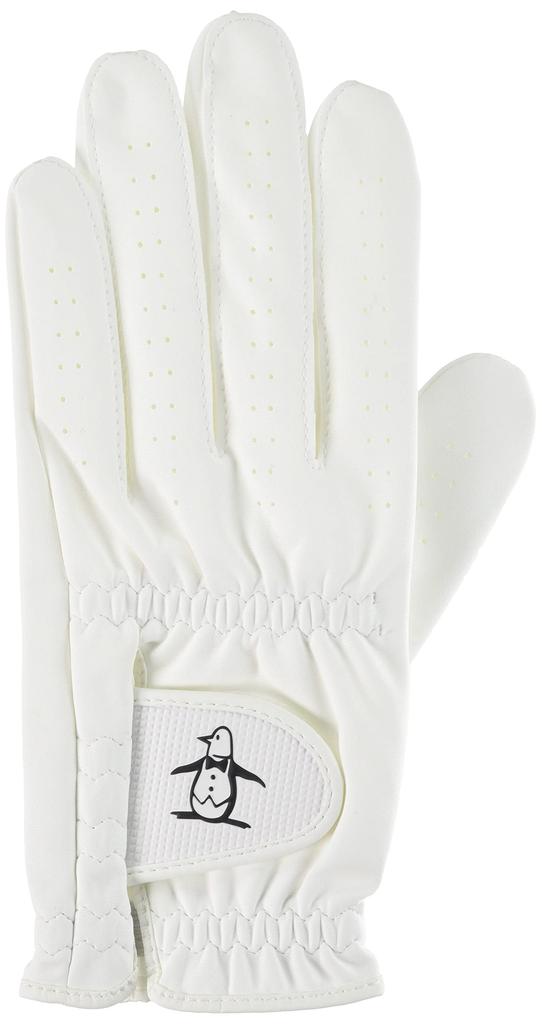 Munsingwear MQBVJD00 Golf Basic WH00 Size L Men's Right-Handed All-Weather Gloves, Color, (White),