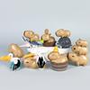 Capybara Crocodile With Turtle Pvc Action Figures Model Toy Doll Decoration Gift