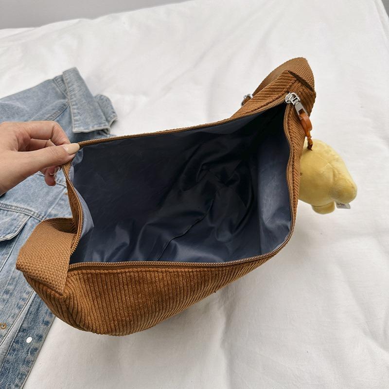 Mother and child bag two-piece set new shoulder bag fashion corduroy messenger bag