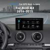 10.25'' Android13 Car Radio For A3 2014-2018 GPS Stereo Multimedia Player CarPlay Auto Headunit Bluetooth 4G Wifi